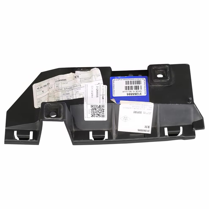 Womala 高品質自動車部品 OE 31265595 ボルボS40用のプラスチックバンパーカバーブラケット (右,後ろ)