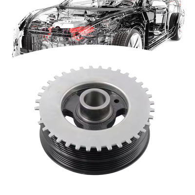 C30 S40 V50用のクランクシャフトベルトポリー 31375452